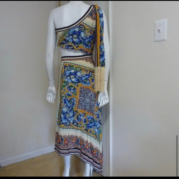 Anthropologie silk dress - Picture 4 of 4